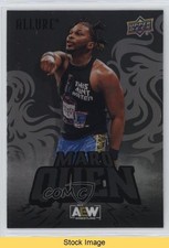 2024 Upper Deck Allure AEW Black Rainbow Marq Quen #54 READ 00u7