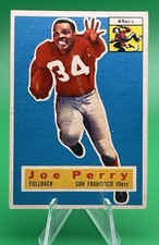 1956 Topps JOE PERRY #110 - Faint Crease - San Francisco 49ers - Vintage (PWE)