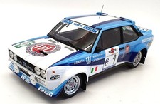 Kyosho Fiat 131 Abarth Team Fiat Works N 1 Rally Costa Smeralda 1981 M.alen I.kivimaki 1:18 08376D