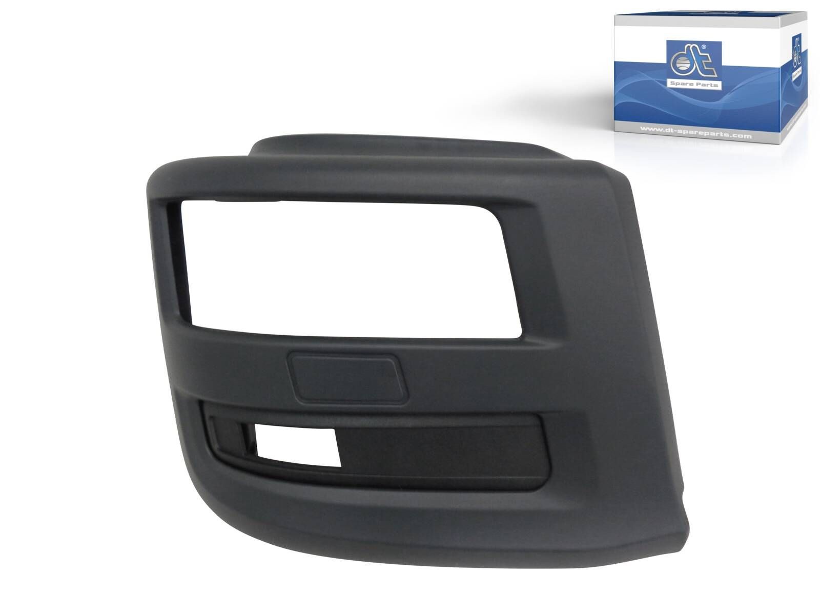 Cache de pare-chocs DT Spare Parts avant droit avec trou antibrouillard