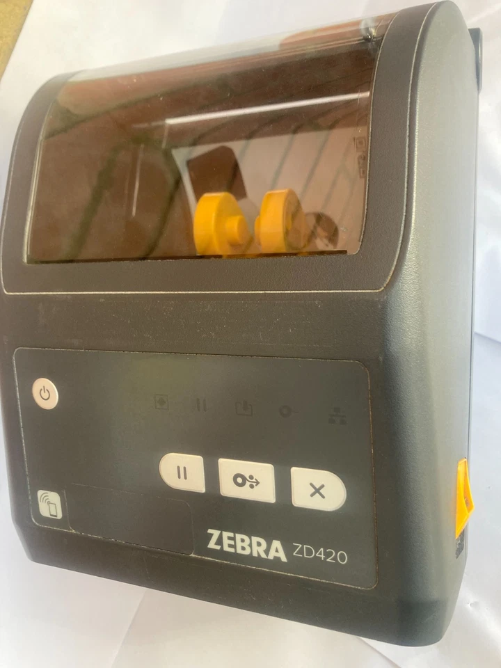 Zebra ZD420 Direct Thermal Label Network Interface Printer No PSU UK FREE Post - Image 2 of 4