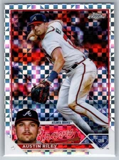 2023 Topps Chrome Austin Riley X-Fractors #66 Atlanta Braves