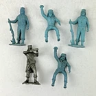 Marx 60mm Captain Gallant  Foreign Legion Figures Lot Of 5