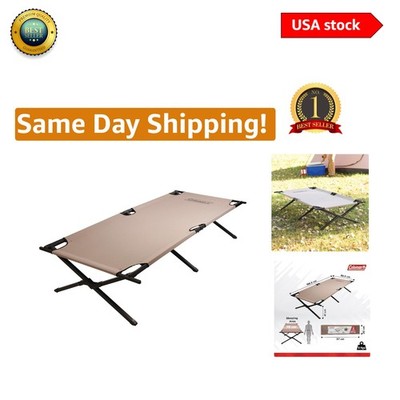 Sturdy Trailhead II Folding Cot: Supports Adults up to 6'2'' - Ideal for Travel