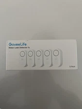 GoveeLife Water Leak Detector 1S 5 Pack H5059 Brand New Sealed