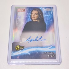 2025 Topps Chrome Marvel Studios Autographs Auto VANESSA FISK!!