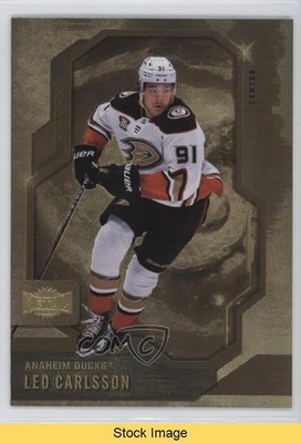2024-25 Skybox Metal Universe Gold Spectrum FX Leo Carlsson #85 READ 1g0e