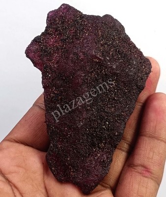 EGL Certified 640.00 Carat Natural Dyed Red Ruby Rough Uncut Loose Gemstone 6DJB
