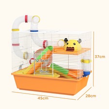 Balacoo Hamster Tube Maze - DIY Modular Tunnel Play System For Small Pets