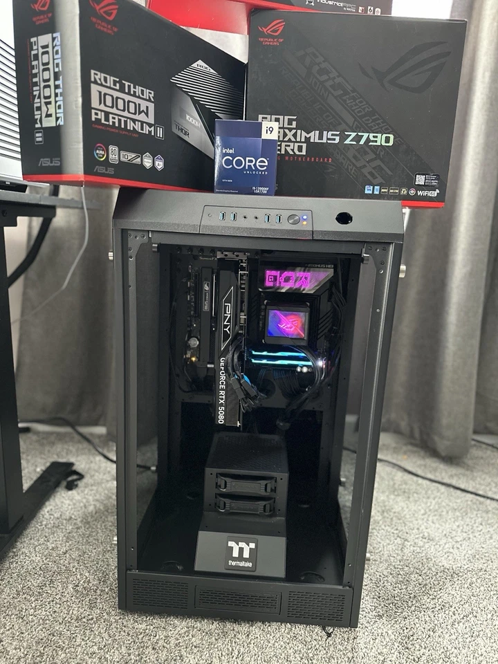 🔥 PC para juegos i9-13900KF | RTX 5080 | DDR5 | Torre refrigerada por líquido 900 ⚡ Foto 3 de 4