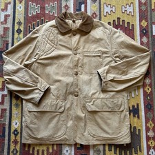 Vintage 1940s JC Higgins Cotton Canvas Hunting Jacket Sz XL