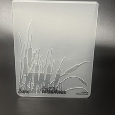 Tim Holtz Cattails Embossing Folder Texture Fades 656940