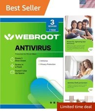 Secure Your Devices: 2025 Antivirus Software for PC/Mac - 3 Device Protection