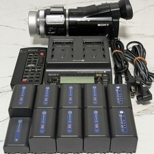 Sony HVR-A1J High Definition Camcorder HDV Mini DV Tested w/ Battery Used Japan