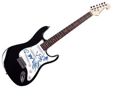 TK Webb & Band Signed Autographed Guitar