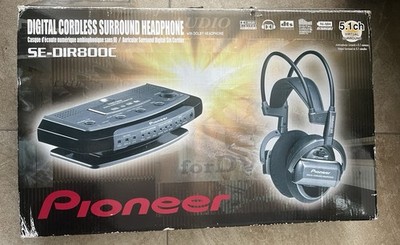 PIONEER SE-DIR800C Digital Cordless Surround Headphones W/ Dolby
