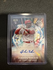 2023 Topps Transcendent VIP Jordan Walker AUTO 1/23 Cardinals RC