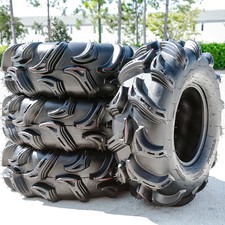 4 Forerunner Vulcan 28x9.00-14 28x9-14 28x9x14 52f 6 Ply M/t Mud Atv Utv Tires