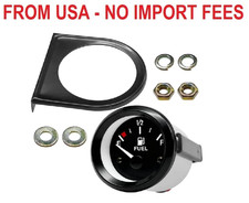 2 52mm Car Fuel Level Gauge 12v E-12-f Pointer Auto Gas Tank Meter With Nutb 2 52mm Car Fuel Level Gauge 12v E-12-f Pointer Auto Gas Tank Meter With Nutb