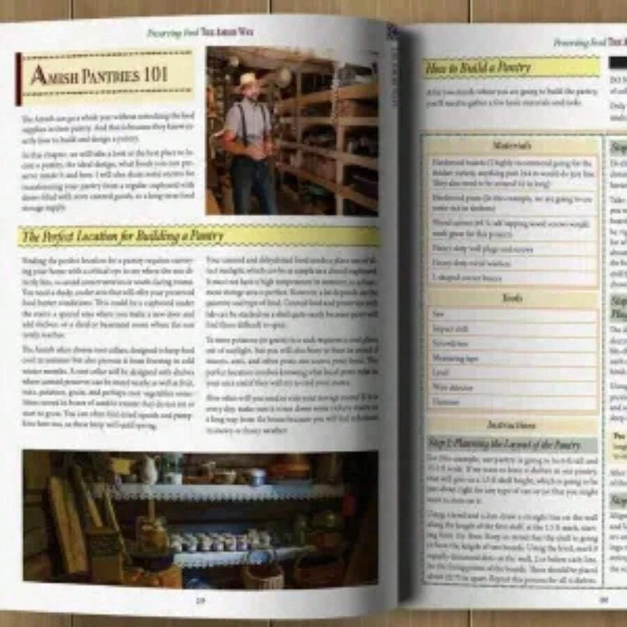 The Amish Ways (paperback with color pictures) Foto 2 de 4