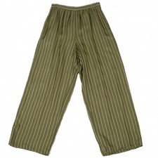 tricot COMME des GARCONS Striped Wide Cupra Pants Size M K-135923 