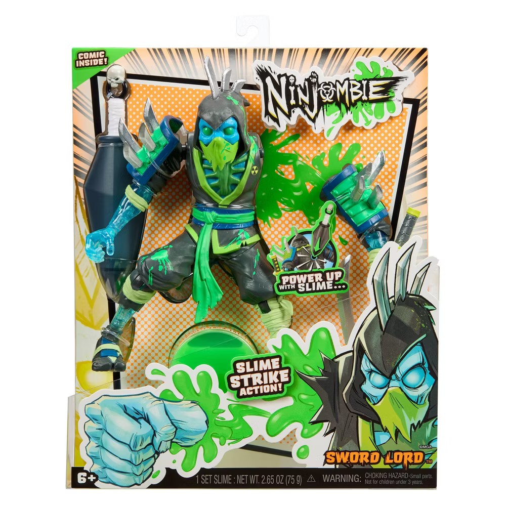 SWORD LORD Ninjombie Ninja Zombie Roblox Action Figure Slime
