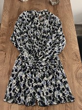 Zara Long NWT sleeve Romper Size M