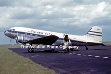Silver City Douglas C-47B G-ANAE at Newcastle Woolsington (1960) Photograph