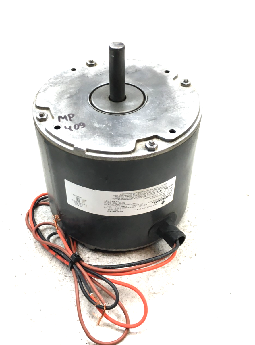 Emerson K55HXLRH-0208 CONDENSER FAN MOTOR 51-102008-03 1/5HP