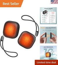 Magnetic Hand Warmers Rechargeable 2 Pack, Ultra Slim Electric Handwarmers,3 ...
