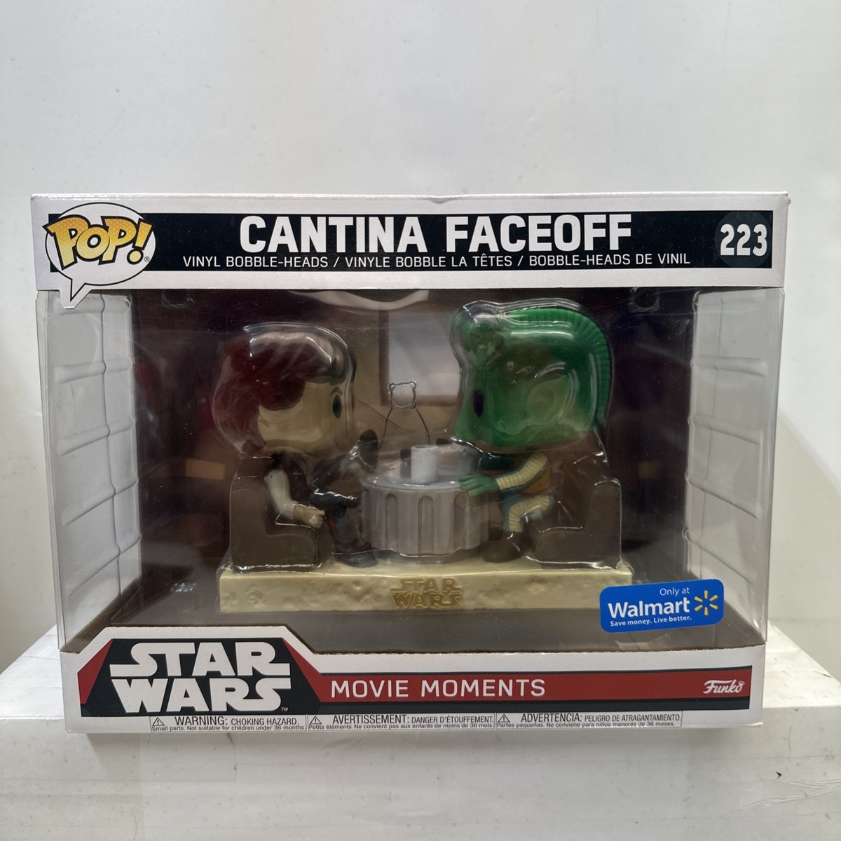 Funko POP Star Wars Movie Moments Cantina Faceoff 223 Walmart Han