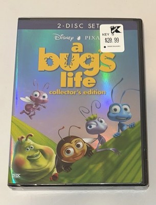 A Bug s Life (DVD, 1998) Disney Pixar 2 Disc Collector's Edition Set New Sealed