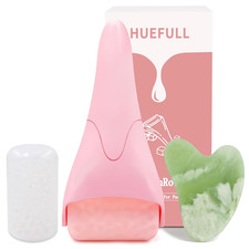 Ice Roller for Face with 2 Rollers and Gua Sha Facial Tool Set