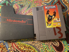 Wolverine Nintendo NES Game Cartridge LJN Marvel X-Men Vintage Loose Cart