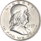 1957-D Franklin Half Dollar