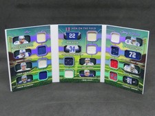 2025 LEAF GLORY OF THE GAME STAUBACH SMITH ROMO SANDERS + USED PATCH /25 CG4