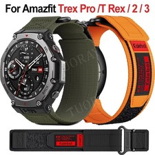 Rugged Nylon Sport Band Strap For Huami Amazfit T-Rex 3/T-Rex-2/T-Rex/T-Rex Pro