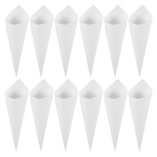 60 pièces cônes de confettis de mariage papier kraft pétale bonbon porte-fleurs