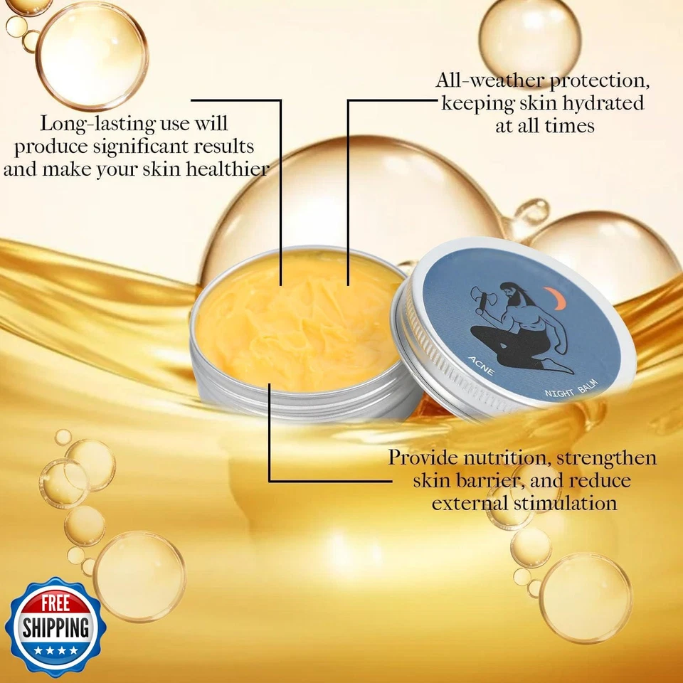 TEPELL Organics Bálsamo para Acné, Asesino para Acné y Enrojecimiento, Crema Limpiadora para Hombre, Re Foto 3 de 4