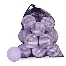Training Tennis Balls   12 Pack Practice Balls with Mesh Bag, Great for Begin...