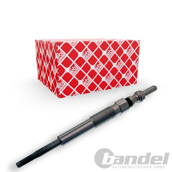 febi bilstein GlÜHkerze Passend FüR CitroËN C-CROSSER C5 C6 C8 Ford Galaxy-image
