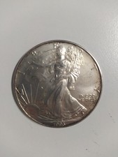 Moneta 1 Oz. Argento 999 American Eagle Stati Uniti 1 Dollaro 1993 Liberty Eagle