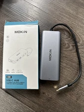 Mokin 9-in-1 USB-C Hub to HDMI 4K, USB & More for Laptops & Tablets - BRAND NEW