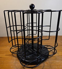 Stylish 24-Pod Rotating Carousel for Bartesian Cocktail Capsule Organization