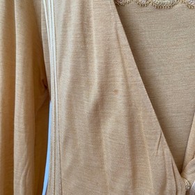 La Perla 2 Luxury Silk  Nightgown & Robe Set Lace Halter Maxi Lingerie Italy