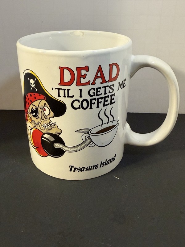 Treasure Island Mug *Pre-Owned/Display/Clean* DMC Very Good Condition