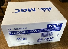 Mircom MGC FHS-400-LF-WW Fire Alarm Horn White Wall Mount Low Frequency