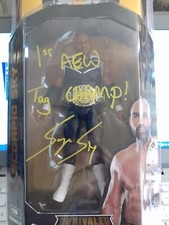AEW Signed Scorpio Sky High Spots Authentication Autographed Figure Unrivaled