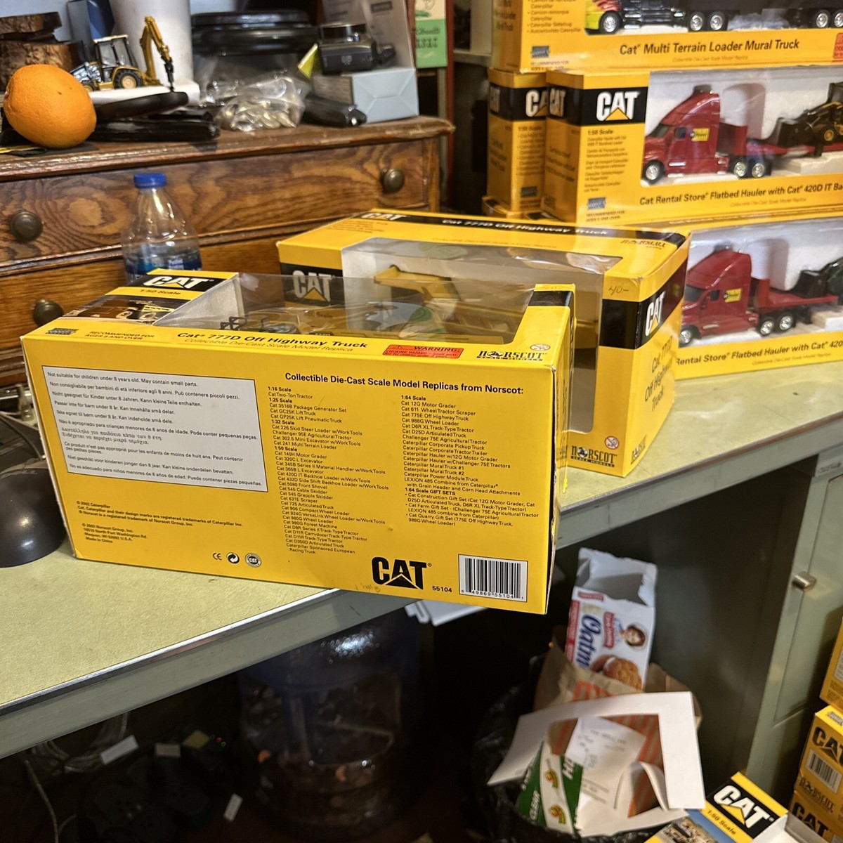 キャタピラー777D Diecast Masters 1/50 Scale Caterpillar 777d Off-highway Dump