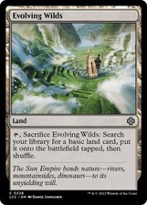 Evolving Wilds Commander: The Lost Caverns of Ixalan MTG Magic